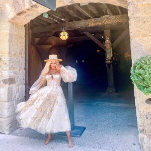 AUTHENTIC Teuta Matoshi Tea Length